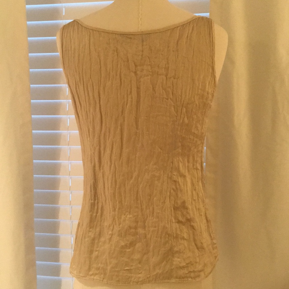 J.Crew Factory Gold Top - Picture 2 of 7